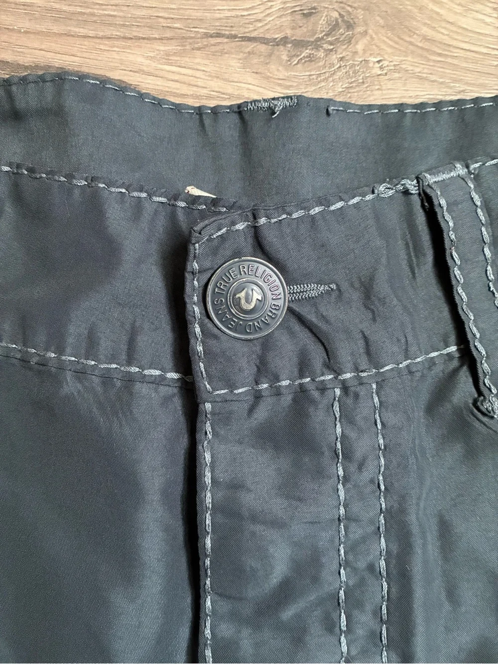 True Religion Men’s Size 40 5 Pocket Hybrid Shorts Swim Trunks Streetwear Y2K